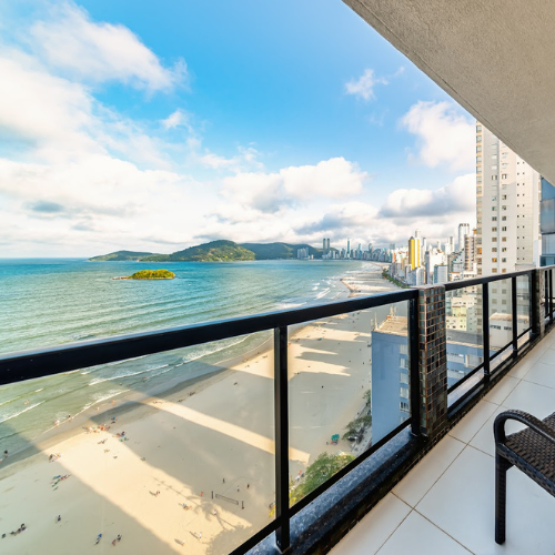 Apartamento frente mar Balneário Camboriú
